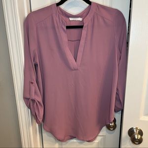 Mauve blouse